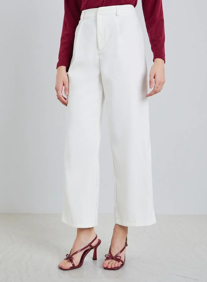 ستايلي بنطال بأرجل واسعة